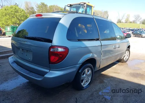 2006 Dodge Grand Caravan Sxt from USA, damaged, VIN 2D4GP44L76R768243